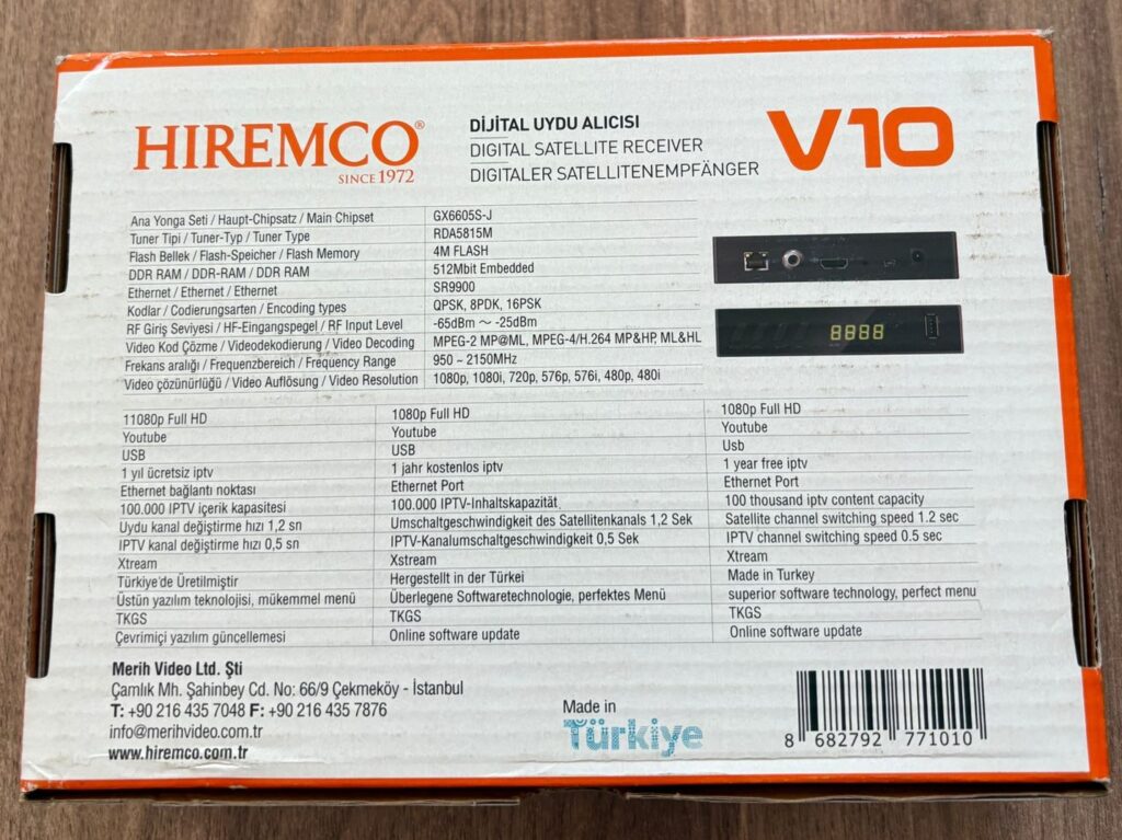 hiremcov100-1024x767 Hiremco V10 Dijital Uydu Alıcı