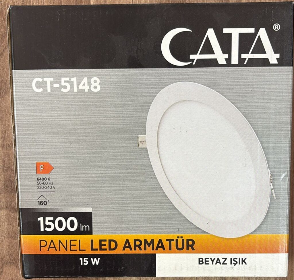 ledarmatorr-1024x977 Cata Ct-5148 15w Panel Led Armatür