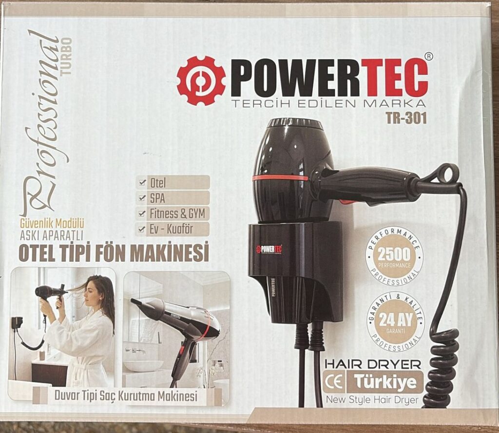 powertectr301-1024x888 Powertec TR-301 Fön Makinesi
